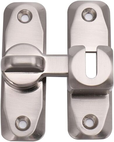Theft Buckle Door Buckle Sliding Door Latch Sliding Door Lock Buckle Hasp Door Bolt Free Punching 1Pcs (Color : Yellow Bronze) in Saudi Arabia