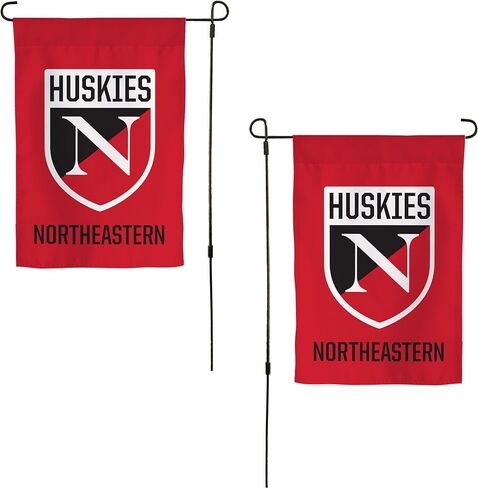 Desert Cactus Northeastern University NU Garden Flag – 19 x 12 inch Northeastern Huskies Banner, For Outdoor Display and Events (Design F) in Saudi Arabia