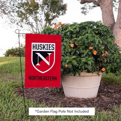 Desert Cactus Northeastern University NU Garden Flag – 19 x 12 inch Northeastern Huskies Banner, For Outdoor Display and Events (Design F) in Saudi Arabia