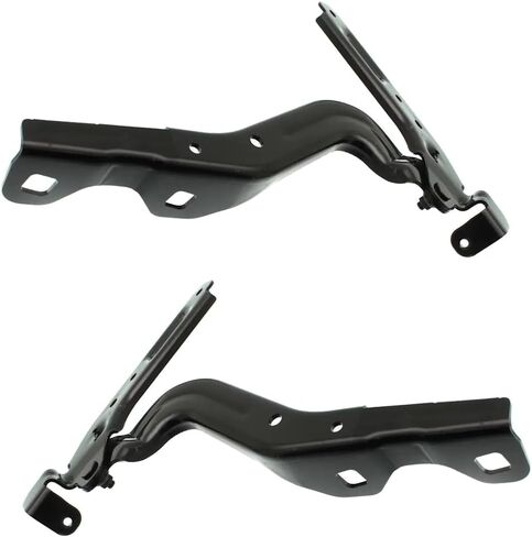 Rareelectrical New Pair of Hood Hinge Compatible with Chrysler Pacifica Hybrid Platinum 6 Cyl 3.6L Grand Caravan Se 6 Cyl 3.6L 2017-2024 By Ch1236144 Ch1236145 68488455Aa 68224681Ac 68488454Aa in Saudi Arabia