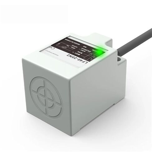 TL-N20MC1 مستشعر القرب الحثي، 3 أسلاك IP67 مسافة الاستشعار 10 مم مفتاح معدني NPN PNP NO NC 10-30VDC، قطعة واحدة (15 مم DC 3 أسلاك PNP NC) in Kuwait