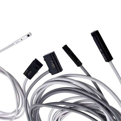 D-C73 لأسطوانة الهواء الهوائية مستشعر القرب بمفتاح القصب المغناطيسي، تيار مستمر/تيار متردد 5 فولت-120 فولت، 5 قطعة in Kuwait