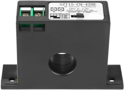AC Current Transducer Sensor 0 50A Current Transmitter Transformer with 0 5V 0 10V 4 20mA Output for Industrial Equipment Automation Systems in Saudi Arabia