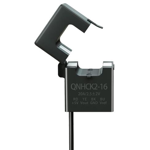 QNHCK2-16 محول تيار تأثير القاعة، مستشعر التيار المنفصل، DC 20A-150A، خرج 2.5 فولت، مصدر 5 فولت، معتمد من CE RoHS UL (150 أمبير 2.5 فولت 2 فولت) in Kuwait