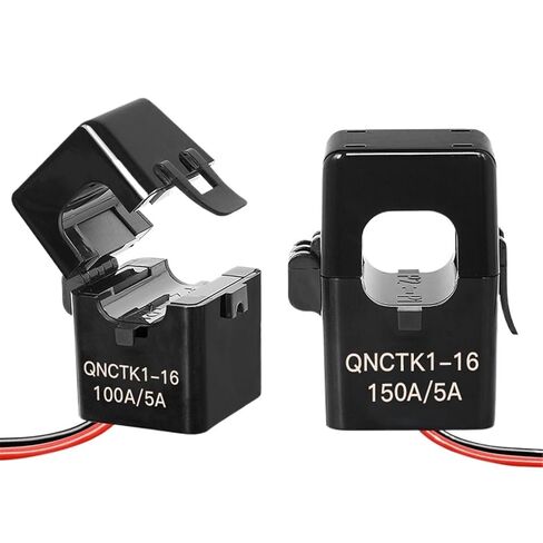 Split core Current Transformer ct clamp QNCTK1-16 50/5 100/5 150/5 200/5 AC Current Sensor Split Current transducer 100A 5A 200A(QNCTK1-16 150A-5A) in Saudi Arabia