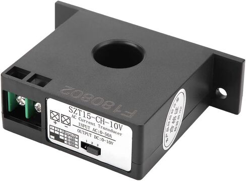 SZT15 10V AC Current Transducer Transmitter 0 50A to 0 10V Converter Self Powered Current Sensor for Industrial Motor Control Systems in Saudi Arabia
