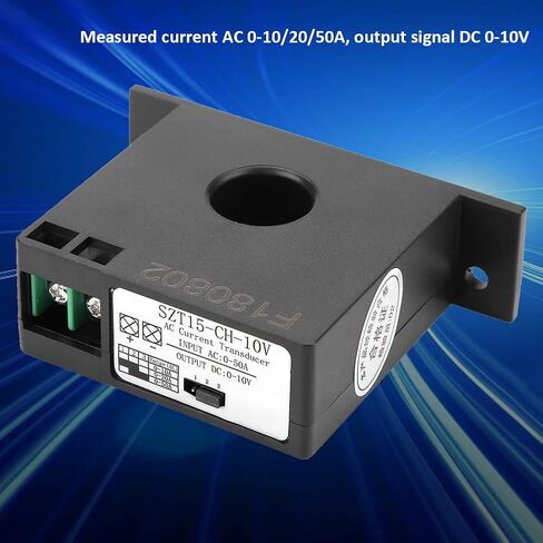 SZT15 10V AC Current Transducer Transmitter 0 50A to 0 10V Converter Self Powered Current Sensor for Industrial Motor Control Systems in Saudi Arabia