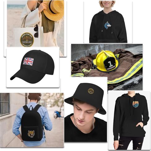 Custom Embroidered/Sublimated Patches, Iron-On, Sew-On, Hook and Loop,Personalized Logo for Team, School in Saudi Arabia