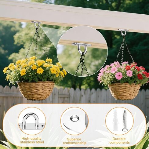 4 قطع 3.1 بوصة 304 لوحة عين من الفولاذ المقاوم للصدأ مع براغي - خطافات الأجهزة البحرية للحبل - وسادة خطاف العين ولوحة العين in Kuwait