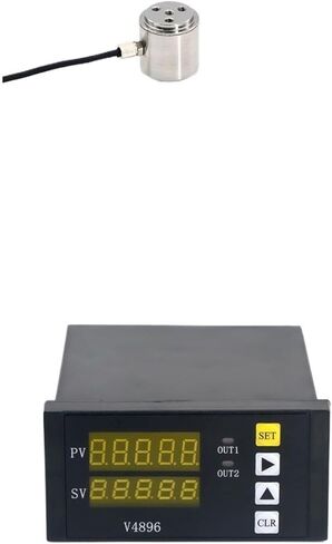 مستشعرات خلية الحمل الصغيرة + مؤشر عرض خلايا تحميل الضغط والتوتر لقياس القوة 5 كجم 10 كجم 20 كجم 50 كجم 100 كجم (100 كجم ومؤشر) in Kuwait