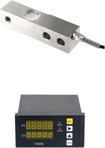 مستشعر خلية الحمل مع عرض المؤشر، خلايا تحميل الضغط والتوتر لقياس القوة 200 كجم 300 كجم 500 كجم 1T 2T 3T(2T والمؤشر) in Kuwait