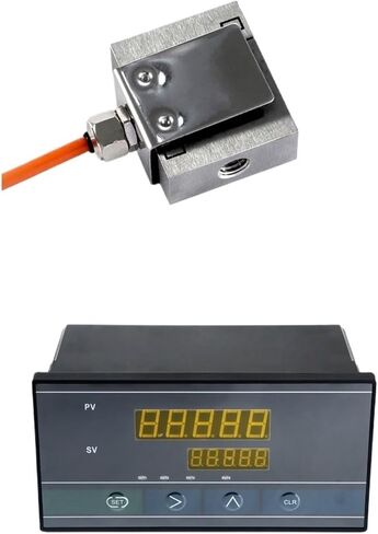 مستشعر خلية تحميل صغير من النوع S مع مؤشر مستشعر وزن مستشعر الضغط 5 كجم 10 كجم 20 كجم 30 كجم 50 كجم (10 كجم ومؤشر) in Kuwait