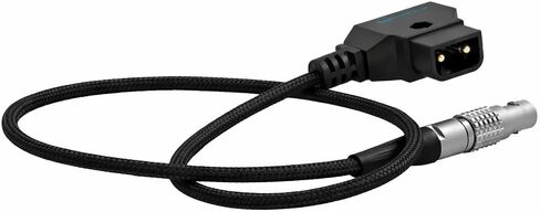 KONDOR Blue Coiled D-TAP to LEMO 2 Pin 0B Male Straight Power Cable | Compatible with Pyxis, Teradek, Bolt, Z CAM, EVF, ARR,I RED, Paralinx, Preston, Switronix, SmallHD, and More | Blue in Saudi Arabia