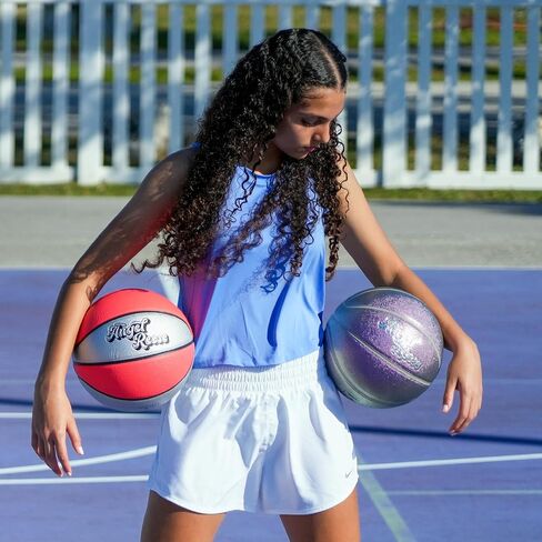Sakar Angel Reese Official 28.5" Composite Basketball – Indoor/Outdoor Game Ball for Women & Youth, Durable Grip & Feel in Saudi Arabia