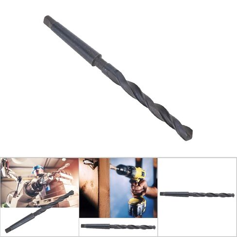 Taper Shank Twist Drill Bit High Speed Steel Black Coating Drill Bit in Saudi Arabia