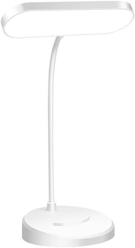 Desk Lamp, Eye-Caring LED for Students, Touch Dimmable, 3 Color Modes, USB-C Rechargeable, Flexible Gooseneck with Phone Holder, Study & Reading Lamp for Dorm/Office/Home in Saudi Arabia
