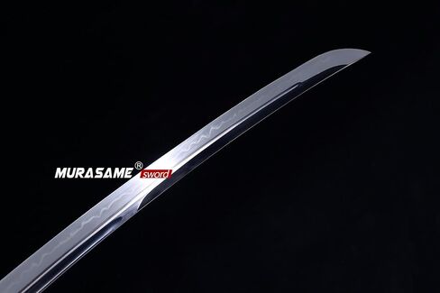 MURASAME Wakizashi Sword T10 Steel Clay Tempered Unkubi-Zukuri Real Hamon Razor Sharp in Saudi Arabia