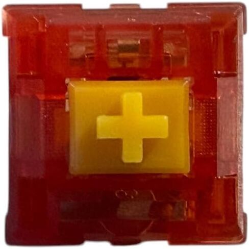 Zkeebs KEYGEEK X MZ Y2 مفتاح لوحة مفاتيح خطي للوحات مفاتيح الألعاب الميكانيكية المخصصة، مفتاح MX ذو 5 دبابيس (110 مفاتيح) in Kuwait