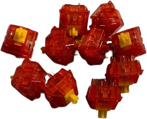 Zkeebs KEYGEEK X MZ Y2 مفتاح لوحة مفاتيح خطي للوحات مفاتيح الألعاب الميكانيكية المخصصة، مفتاح MX ذو 5 دبابيس (110 مفاتيح) in Kuwait