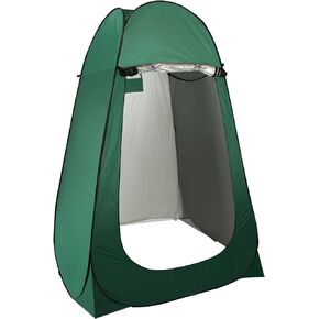 Portable Pop-Up Privacy Tent Shower Tent 47.2 x 47.2 x 82.6 Inches Dressing Changing Room, Camping Privacy Shelter with Carry Bag Two Ventilation Windows for Shower Toilet Beach Picnic Fishing (Green)