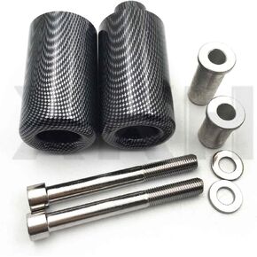 XKMT-No Cut Frame Slider Crash Protector Compatible With 2007 2008 Suzuki Gsxr 1000 Gsx-R Carbon [B00YWCOGVG]