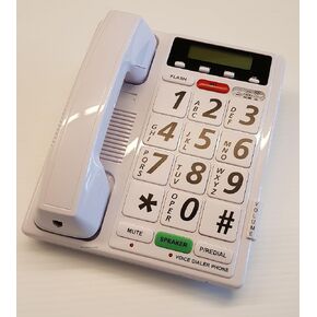 Totally Voice Activated Telephone - Answer, Dial & Hang-Up with Only Your Voice