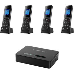 Grandstream DP750 Long-range DECT Base Station + DP720 4-UNITS DECT HD Handset