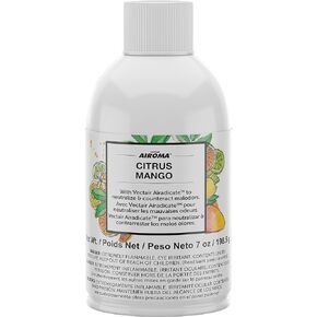 Refill, Airoma, Citrus Mango, 2-3/5"x2-3/5"x5-3/5", (Pack of 12)
