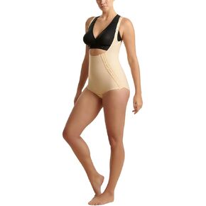 MARENA SFBHRA Girdle with High-Back & Reinforced Panels – Adjustable Bikini Girdle, Stage 1
