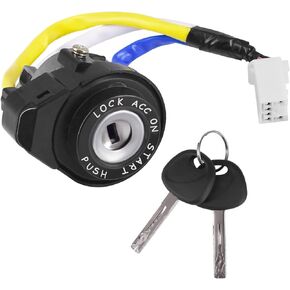 Ignition Lock Cylinder with 2 Keys Fits for Kia Forter 2019-2021, Kia Soul 2020-2022, Kia Seltos2021-2023, Replaces 81900-M7E00 81900M7E00