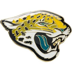 Aminco NFL Jacksonville Jaguars Team Logo Pin, team color