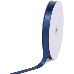 Creative Ideas Solid Satin Ribbon, 5/8-Inch by 100 Yard, Navy Blue, PSF0508-370