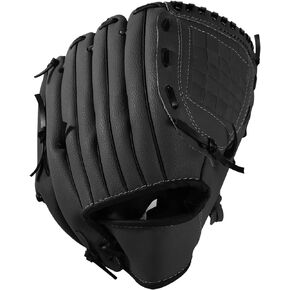 Baseball Glove for Kids Teens Adults, Leather Baseball Softball Picher Mitt Left Hand Infielder Baseball Fielding Glove Series
