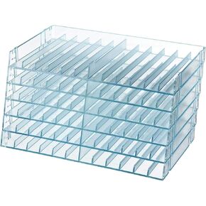 Crafter's Companion - Universal Marker Storage System Modular System for 72 Pens (4 Trays) - Clear, 6 Count (Pack of 1)