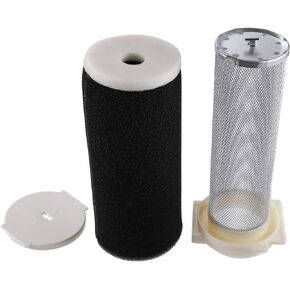 X AUTOHAUX Air Filter and Cage Rail and CAP Kit for Yamaha Grizzly 600 YFM600F for Yamaha YFM350R for Yamaha Warrior 350 YFM350X YFM350F, 1UY-14458-01 1UY-14468-00 1UY-14451-00