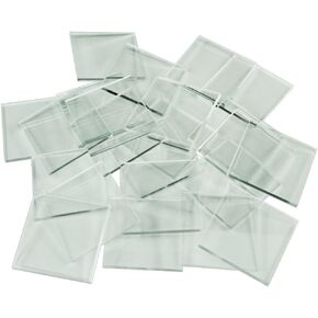 LITKO 1.5mm Clear Miniature Bases, Square 25mm (25)
