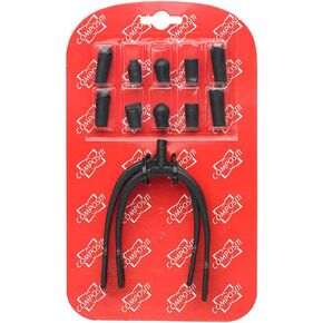 Hot Spurs W5 Pr Interchangeable Heads LC Bk/Wh