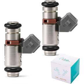 IWP043 2Pcs Racing Fuel Injector For Harley Davidson Dyna Electra Glide Night Train Heritage Softail Heritage Springer Road Glide Fatboy Ultra classic Road King Ducati Monster 900 2001-2017