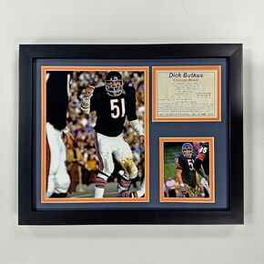 Dick Butkus | Chicago Bears | 12"x15" Framed Photo Collage | Home