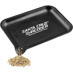 Santa Cruz Shredder Tray - Smooth Rounded Edges, Spout for Easy Filling - Durable Design for Effortless Experience