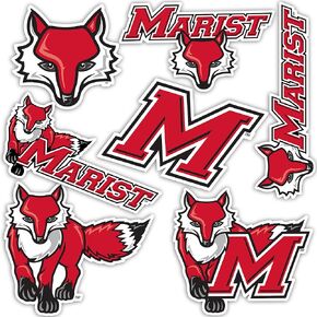 Desert Cactus Marist College Red Foxes Vinyl Decals Laptop Water Bottle Car Scrapbook T2 (Type 2)