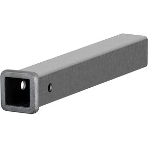 CURT 49180 2-Inch x 18-Inch Weld-On Raw Steel Trailer Hitch Receiver Tube
