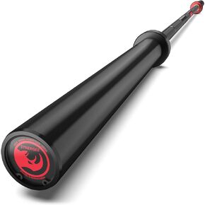 Synergee 45lb Rhino Power Bar Cerakote Finish Barbell. Rated 1500lbs for Powerlifting - Deadlift - Squat - Bench Bar