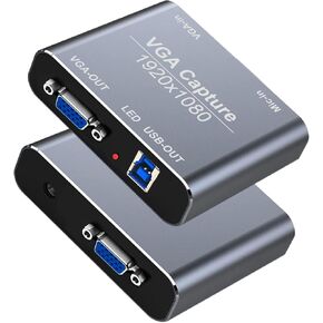 AHD Video Capture Card, 4CH 720P 30FPS Recording USB Output AHD Input Video Recording,Easy Operation, No Driver Needed, Live Streaming in Saudi Arabia