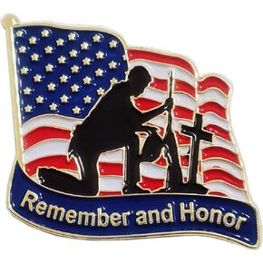 US Memorial Day Lapel Pin Badge Brooch Decorations Gifts Memorabilia Veterans Day