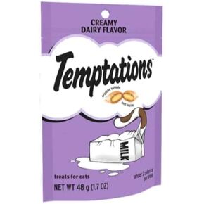 Temptations Classic Treats For Cats Creamy Dairy Flavor 1.7 Ounces