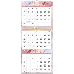 تقويم حائط 2024-2025 - تقويم 3 أشهر عرض 2024-2025 (مطوي في شهر)، أبريل 2024 - يوليو 2025، 11 بوصة × 26 بوصة، 2024-2025 تقويم عمودي in Kuwait