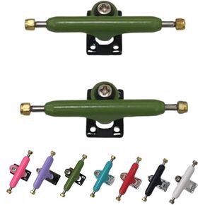Pro Fingerboard Trucks 34mm G3 with Color Hanger Professional Mini Finger Skateboard Inverted Kingpin Harder Bushing Pivot Cups Truck Without Spacer with Hardware and Tool (Pink)