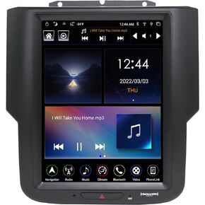LINKSWELL Gen 5 T-Style 10.4 Inch Android Radio Replacement for 2014-2018/2019-UP Classic Body Model RAM 1500 2500 3500 GPS Navigation Head Unit Multimedia Player HDMI/BT/USB/SWC/WiFi Car Stereo