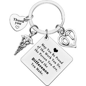 Xiahuyu Occupational Therapist Gifts OT Keychain Occupational Therapy Appreciation Gifts OT Assistant Gift OT Therapist Student Graduation Gift Thank You Gifts for Occupational Therapy